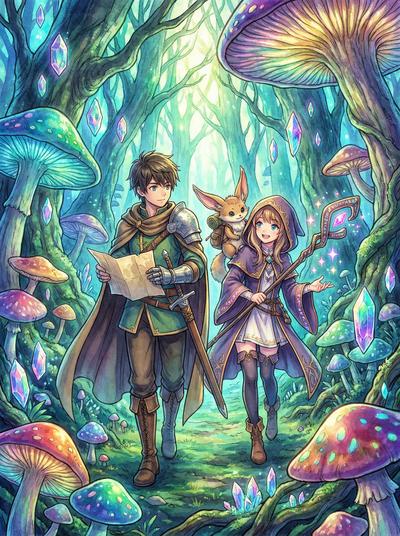 91动漫-魔法森林探险记