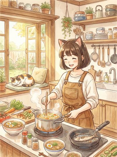 91动漫-暖心厨房物语